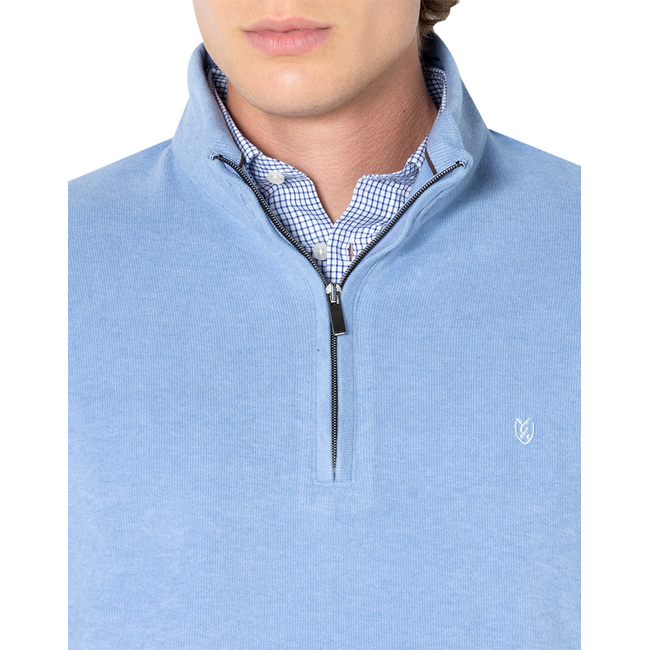 Product THE BOSTONIANS ΦΟΥΤΕΡ ΒΑΜΒΑΚΕΡΟ HALF ZIP REGULAR FIT base image