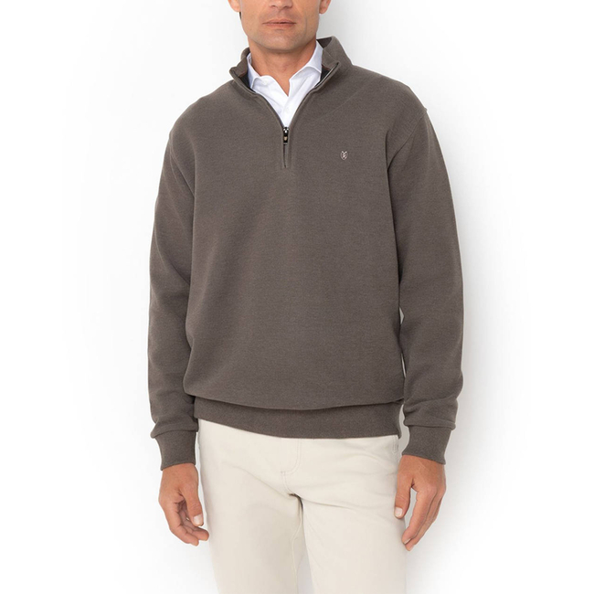 Product THE BOSTONIANS ΦΟΥΤΕΡ ΒΑΜΒΑΚΕΡΟ HALF ZIP REGULAR FIT base image