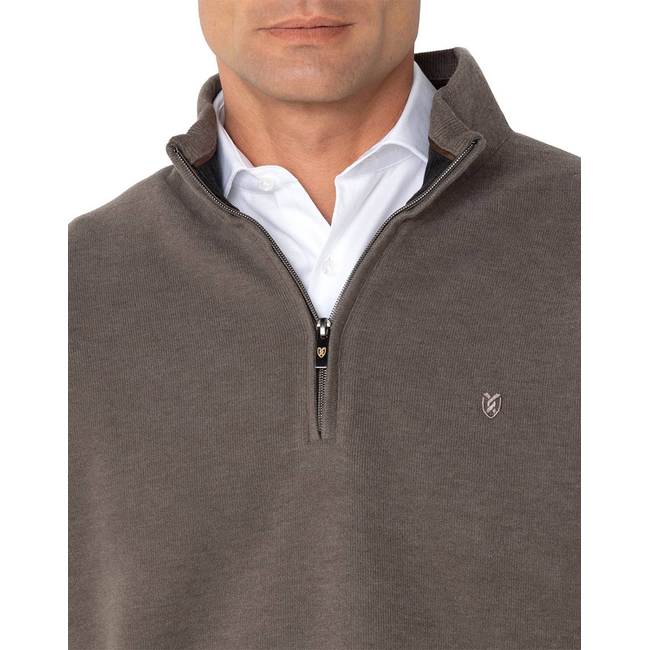Product THE BOSTONIANS ΦΟΥΤΕΡ ΒΑΜΒΑΚΕΡΟ HALF ZIP REGULAR FIT base image