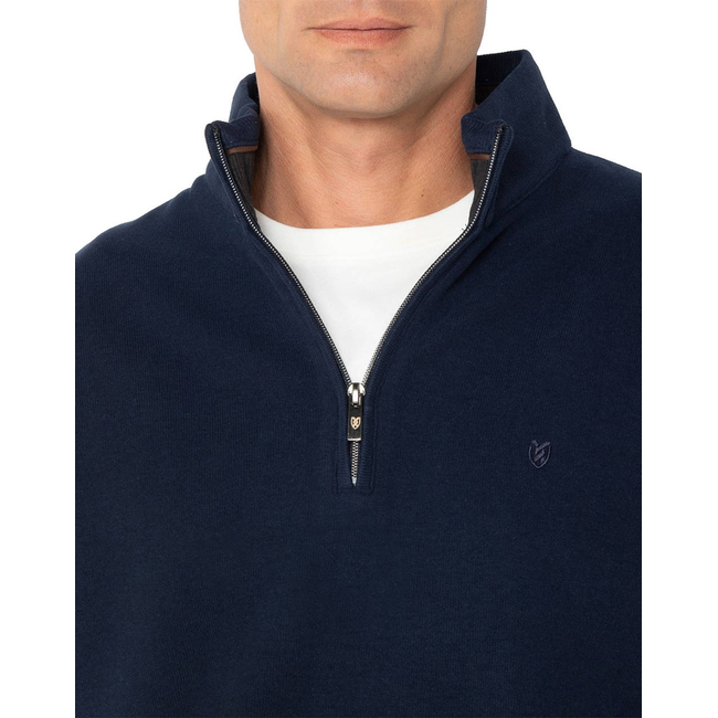 Product THE BOSTONIANS COTTON SWEATSHIRT HALF ZIP REGULAR FIT base image