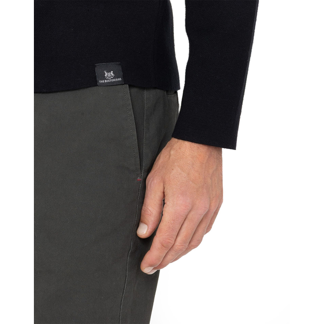 Product THE BOSTONIANS ΠΛΕΚΤΗ ΒΑΜΒΑΚΕΡΗ ΖΑΚΕΤΑ REGULAR FIT base image