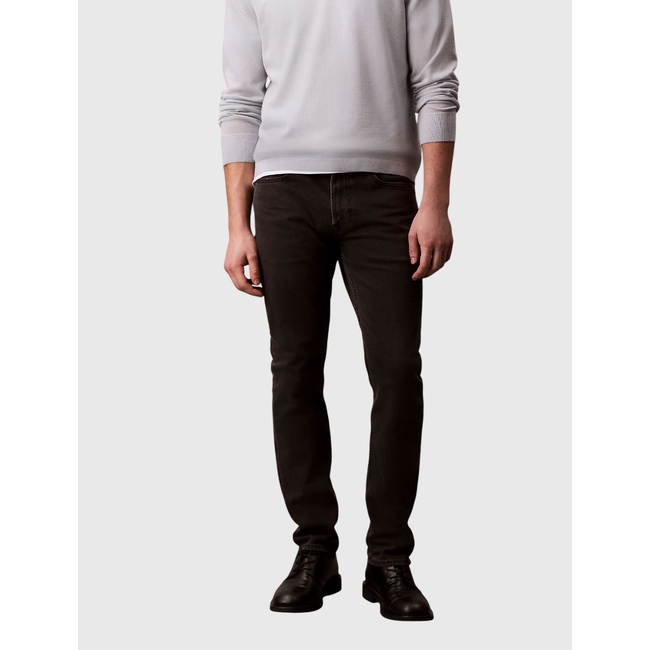 Product CALVIN KLEIN SLIM CK ESSENTIAL BLACK JEAN base image