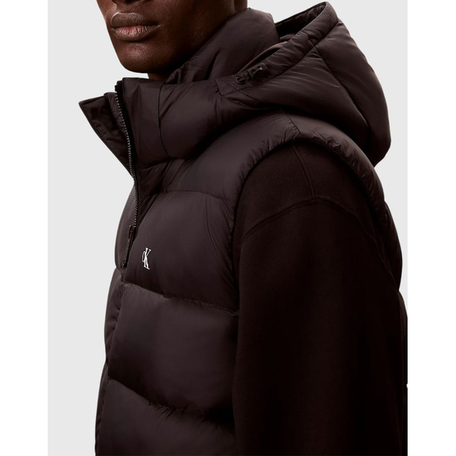Product CALVIN KLEIN JEANS NYLON ZIP OFF HOOD DOWN PUFFER base image