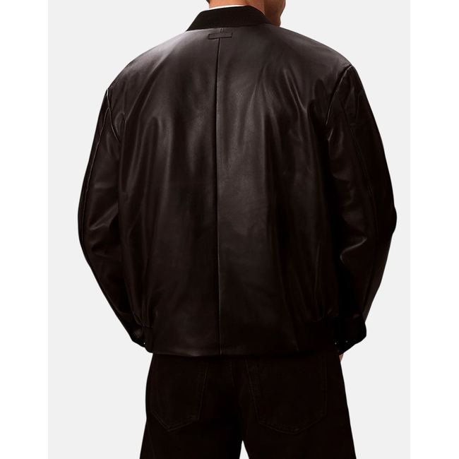 Product CALVIN KLEIN JEANS LS FX LTHR FLLD BMBR base image