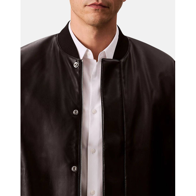 Product CALVIN KLEIN JEANS LS FX LTHR FLLD BMBR base image