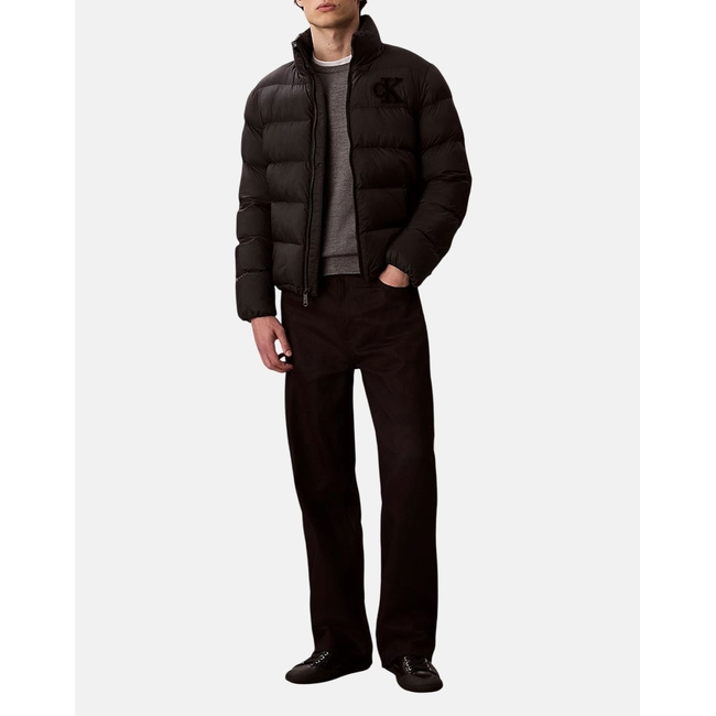 Product CALVIN KLEIN JEANS LS NYLON MONOGRAM PUFFER JKT base image