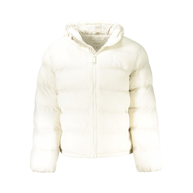 Product CALVIN KLEIN JEANS LS NYLON MONOGRAM PUFFER JKT base image