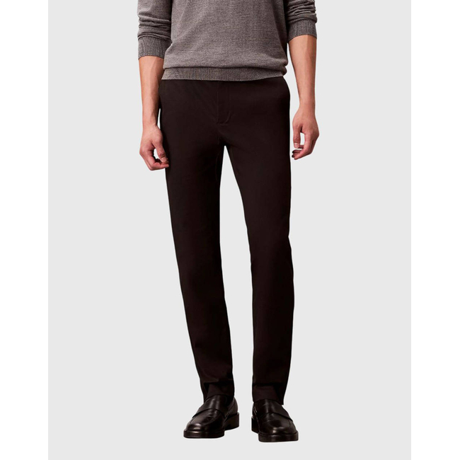 Product CALVIN KLEIN SLIM SATEEN CHINO TROUSER base image
