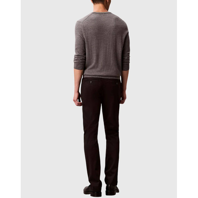 Product CALVIN KLEIN SLIM SATEEN CHINO TROUSER base image