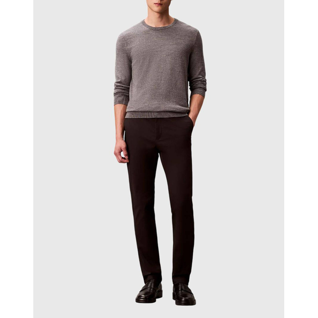 Product CALVIN KLEIN SLIM SATEEN CHINO TROUSER base image
