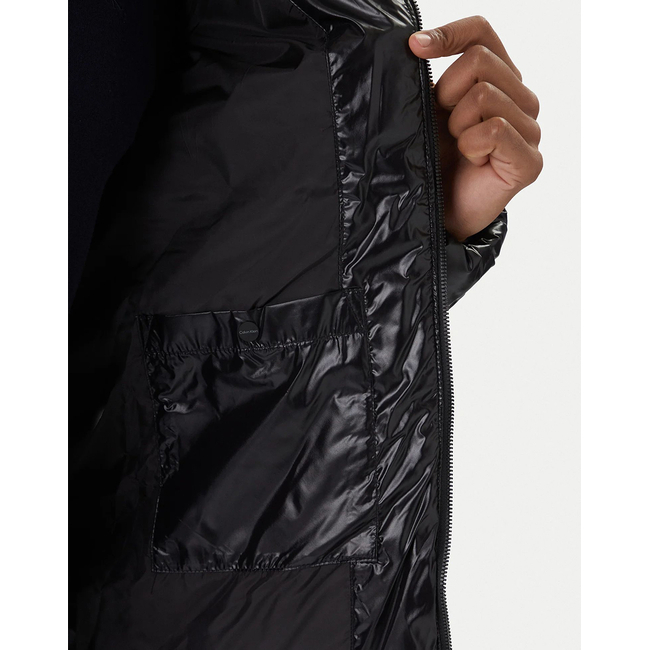 Product CALVIN KLEIN LS GLOSSY CHANNELED PUFFER JKT base image