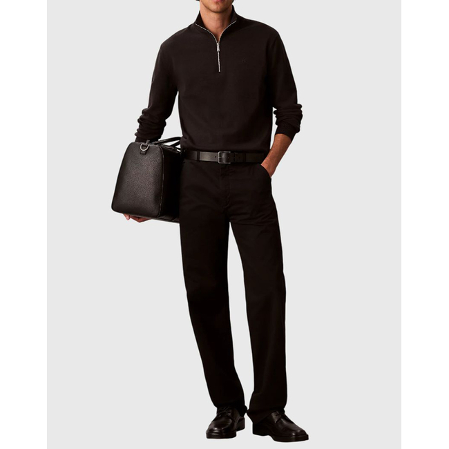 Product CALVIN KLEIN LS SUPIMA QTR ZIP SWEATER - 14GG base image