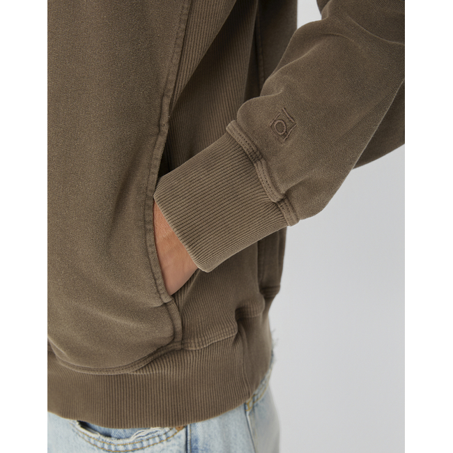 Product DIRTY LAUNDRY DROPPED SHOULDER HALF-ZIP CREWNECK base image