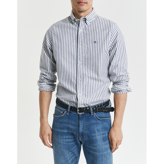 Product GANT ΠΟΥΚΑΜΙΣΟ ΜΜ SLIM OXFORD STRETCH STRIPE SHIRT base image