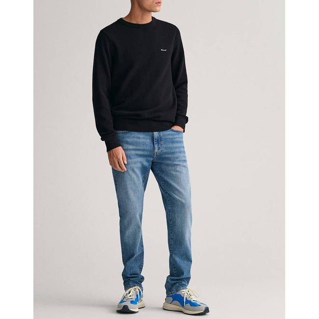 Product GANT LS COTTON PIQUE C-NECK SWEATER base image
