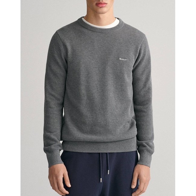 Product GANT ΠΟΥΛΟΒΕΡ ΜΜ COTTON PIQUE C-NECK base image