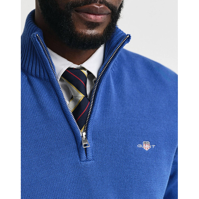 Product GANT MM CASUAL COTTON HALF ZIP SWEATER base image