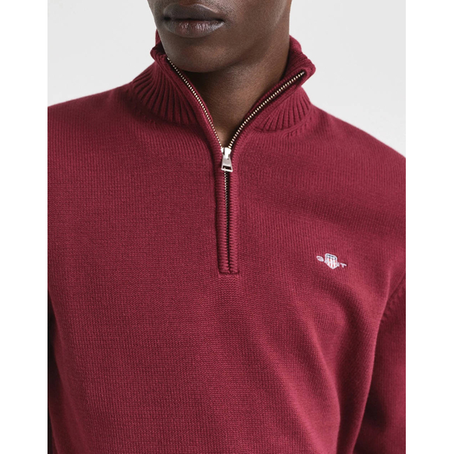 Product GANT MM CASUAL COTTON HALF ZIP SWEATER base image