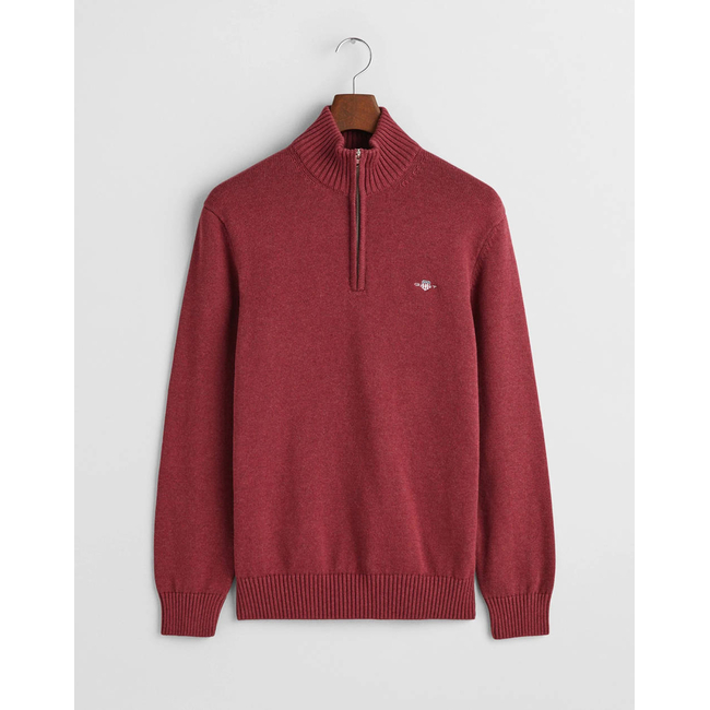 Product GANT MM CASUAL COTTON HALF ZIP SWEATER base image