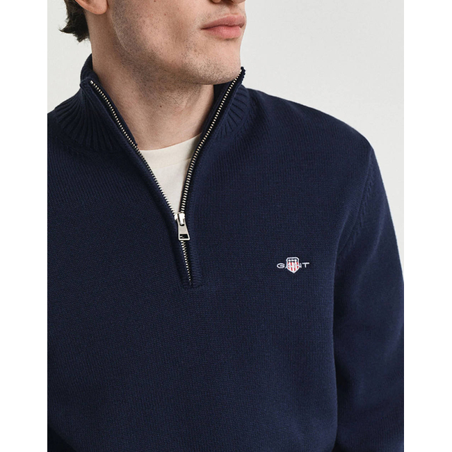Product GANT ΠΟΥΛΟΒΕΡ ΜΜ CASUAL COTTON HALF ZIP base image