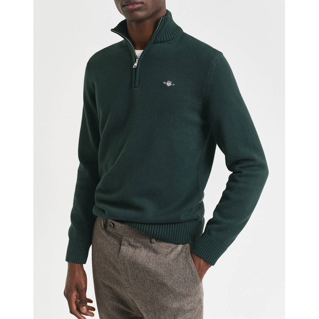 Product GANT ΠΟΥΛΟΒΕΡ ΜΜ CASUAL COTTON HALF ZIP base image