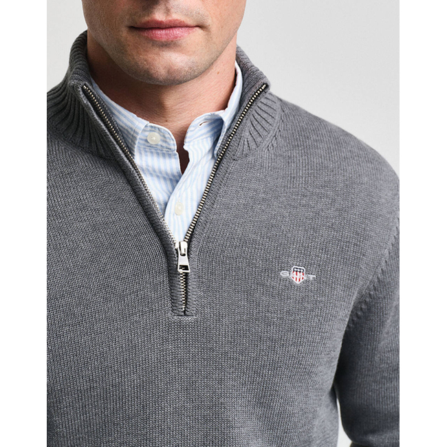 Product GANT ΠΟΥΛΟΒΕΡ ΜΜ CASUAL COTTON HALF ZIP base image