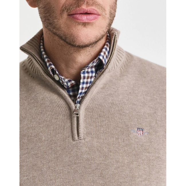 Product GANT ΠΟΥΛΟΒΕΡ ΜΜ CASUAL COTTON HALF ZIP base image