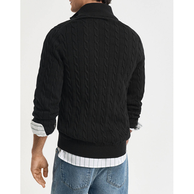 Product GANT ΠΟΥΛΟΒΕΡ ΜΜ COTTON CABLE HALF ZIP base image