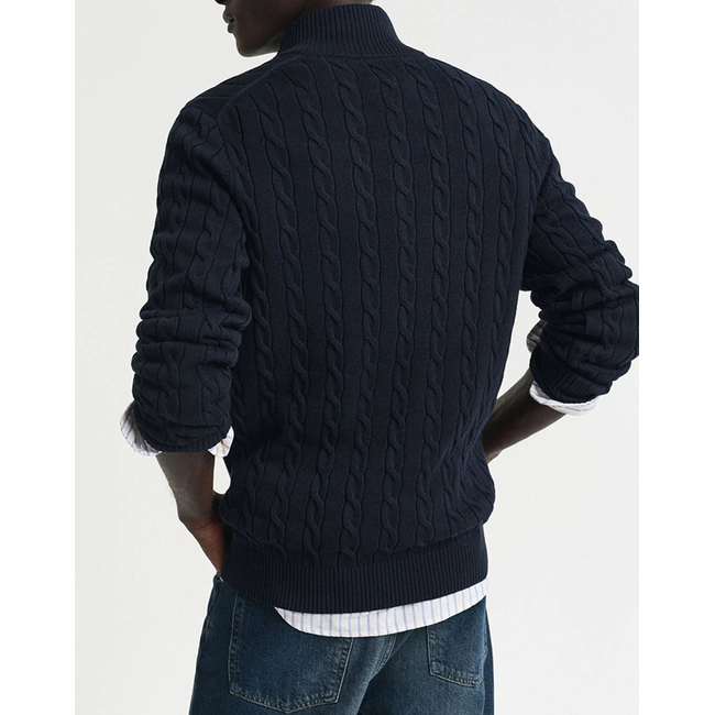 Product GANT ΠΟΥΛΟΒΕΡ ΜΜ COTTON CABLE HALF ZIP base image