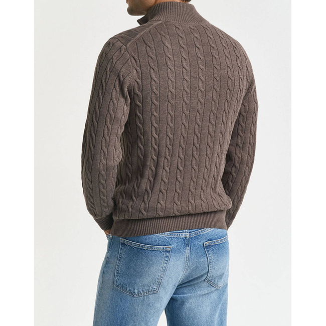 Product GANT ΠΟΥΛΟΒΕΡ ΜΜ COTTON CABLE HALF ZIP base image