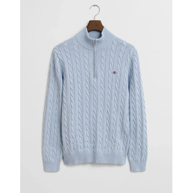 Product GANT ΠΟΥΛΟΒΕΡ ΜΜ COTTON CABLE HALF ZIP base image