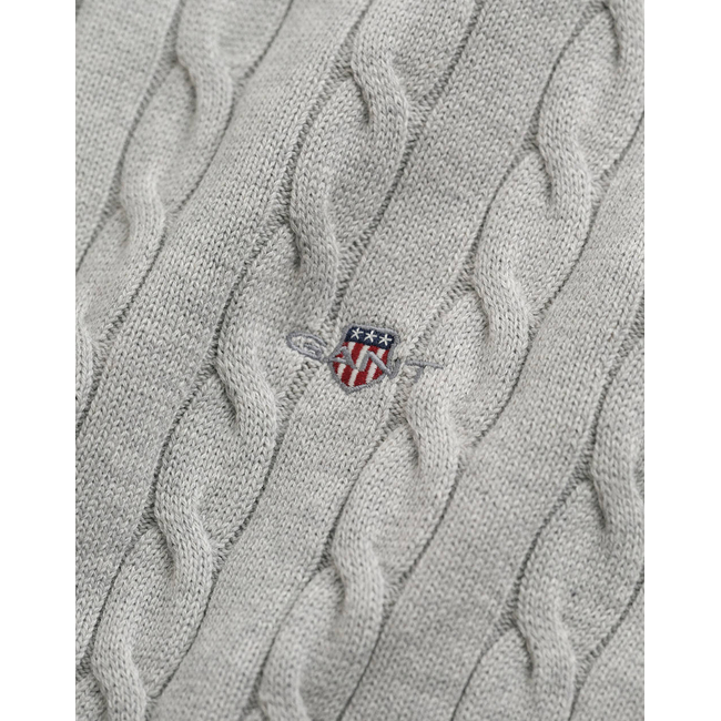 Product GANT ΠΟΥΛΟΒΕΡ ΜΜ COTTON CABLE HALF ZIP base image