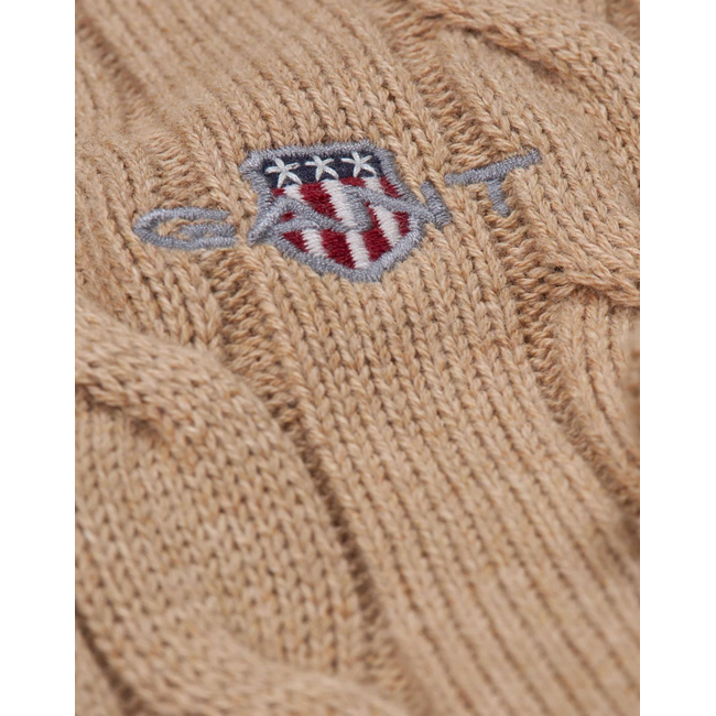 Product GANT ΠΟΥΛΟΒΕΡ ΜΜ COTTON CABLE HALF ZIP base image