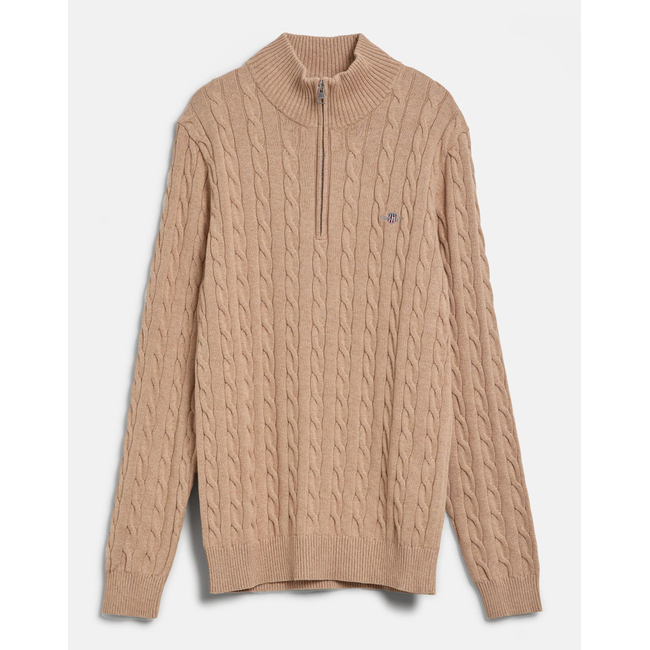 Product GANT ΠΟΥΛΟΒΕΡ ΜΜ COTTON CABLE HALF ZIP base image