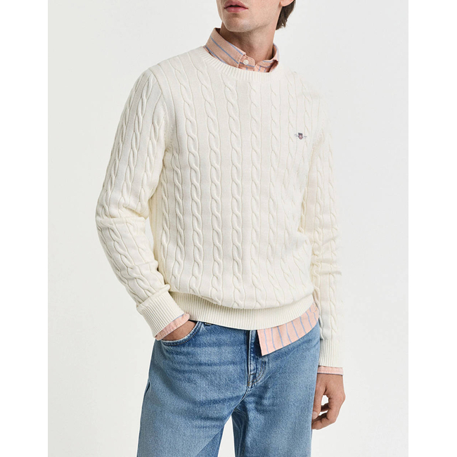 Product GANT ΠΟΥΛΟΒΕΡ ΜΜ COTTON CABLE C-NECK base image