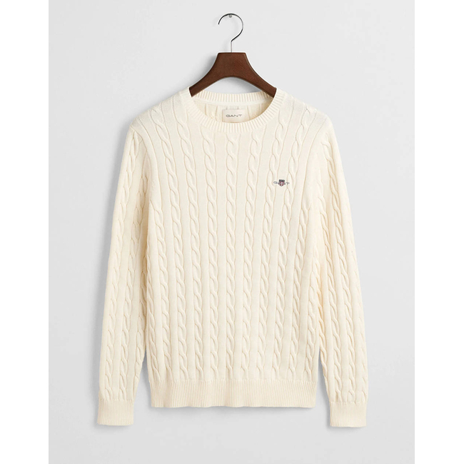 Product GANT ΠΟΥΛΟΒΕΡ ΜΜ COTTON CABLE C-NECK base image
