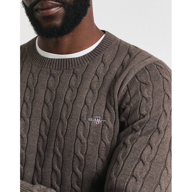 Product GANT ΠΟΥΛΟΒΕΡ ΜΜ COTTON CABLE C-NECK base image