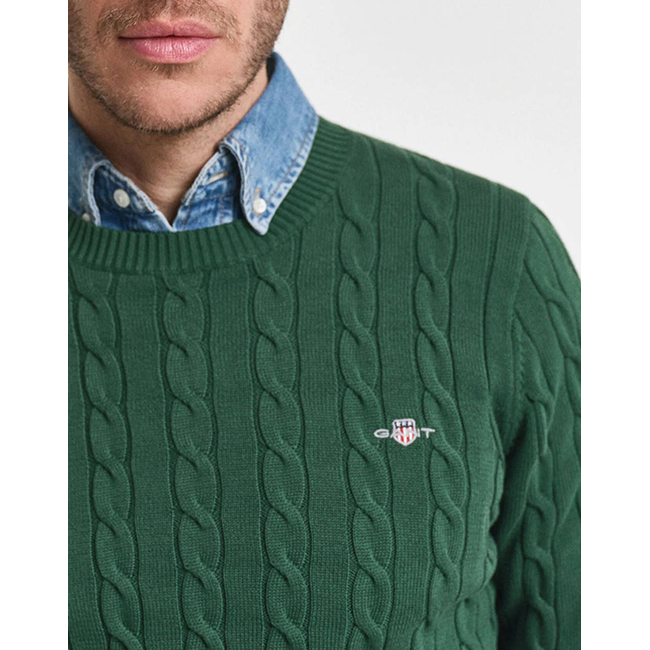 Product GANT ΠΟΥΛΟΒΕΡ ΜΜ COTTON CABLE C-NECK base image