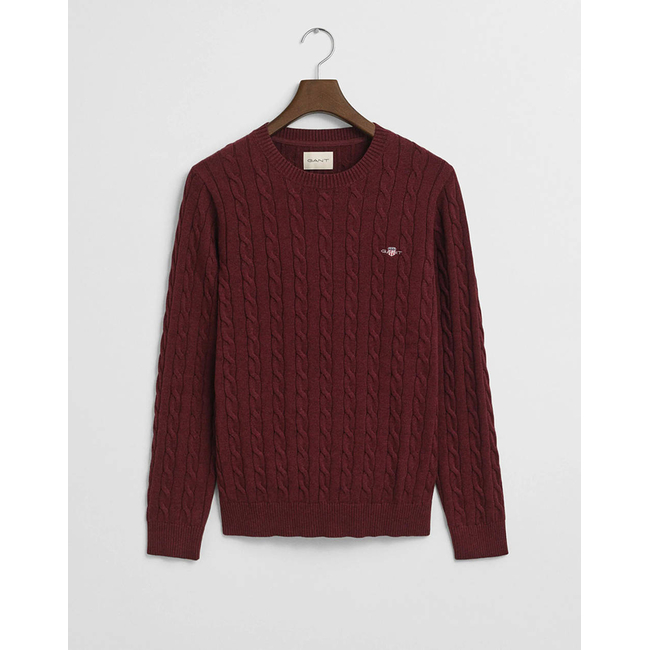 Product GANT ΠΟΥΛΟΒΕΡ ΜΜ COTTON CABLE C-NECK base image