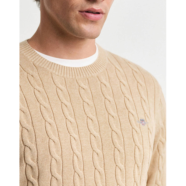 Product GANT ΠΟΥΛΟΒΕΡ ΜΜ COTTON CABLE C-NECK base image