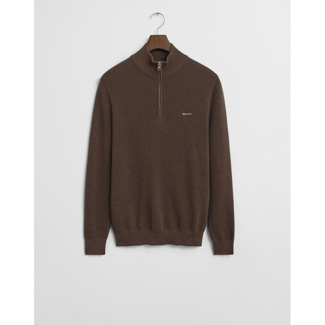 Product GANT ΠΟΥΛΟΒΕΡ ΜΜ COTTON PIQUE HALF ZIP base image