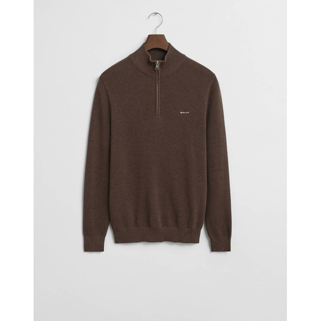 Product GANT ΠΟΥΛΟΒΕΡ ΜΜ COTTON PIQUE HALF ZIP base image