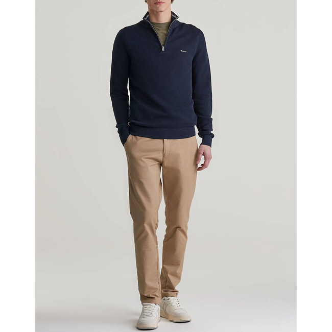 Product GANT ΠΟΥΛΟΒΕΡ ΜΜ COTTON PIQUE HALF ZIP base image