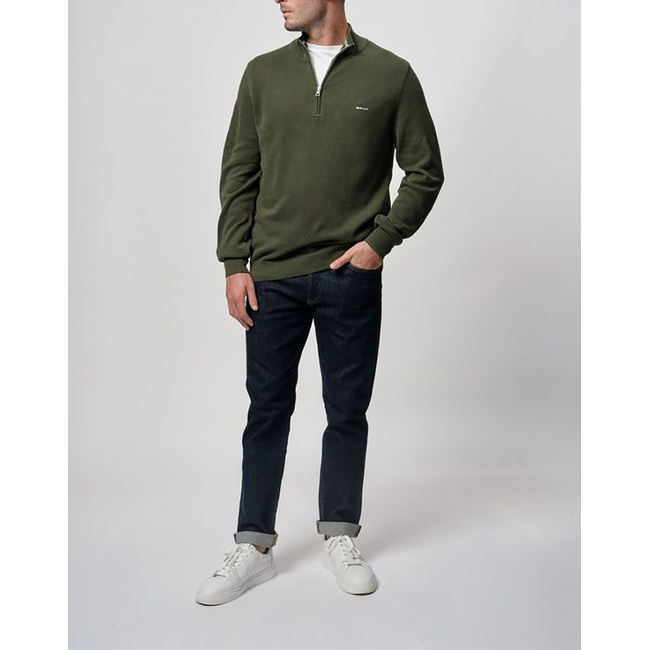 Product GANT ΠΟΥΛΟΒΕΡ ΜΜ COTTON PIQUE HALF ZIP base image