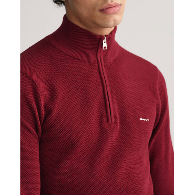 Product GANT ΠΟΥΛΟΒΕΡ ΜΜ COTTON PIQUE HALF ZIP base image