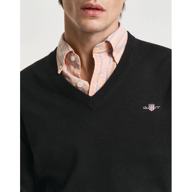 Product GANT ΠΟΥΛΟΒΕΡ ΜΜ CLASSIC COTTON V-NECK base image