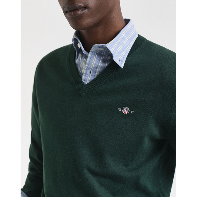 Product GANT ΠΟΥΛΟΒΕΡ ΜΜ CLASSIC COTTON V-NECK base image