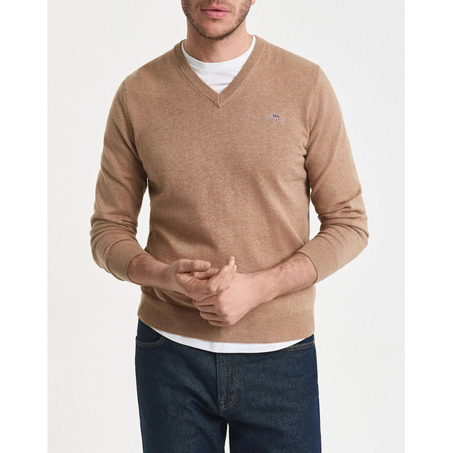 Product GANT ΠΟΥΛΟΒΕΡ ΜΜ CLASSIC COTTON V-NECK base image