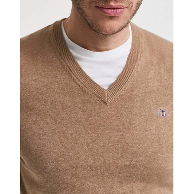 Product GANT ΠΟΥΛΟΒΕΡ ΜΜ CLASSIC COTTON V-NECK base image