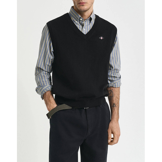 Product GANT ΠΟΥΛΟΒΕΡ ΧΜ CLASSIC COTTON VEST base image